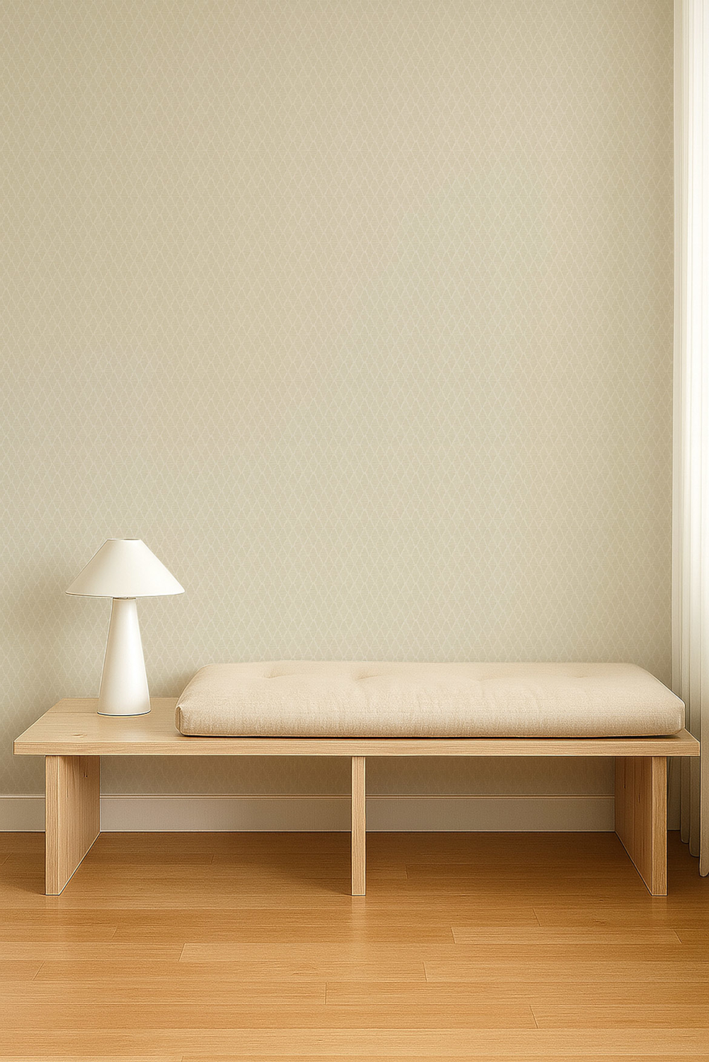 Tapete Triangle Trellis - Pebble