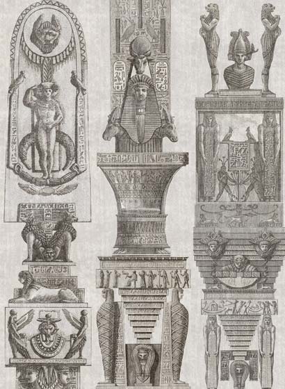 Tapete Egyptian Columns - WP20192