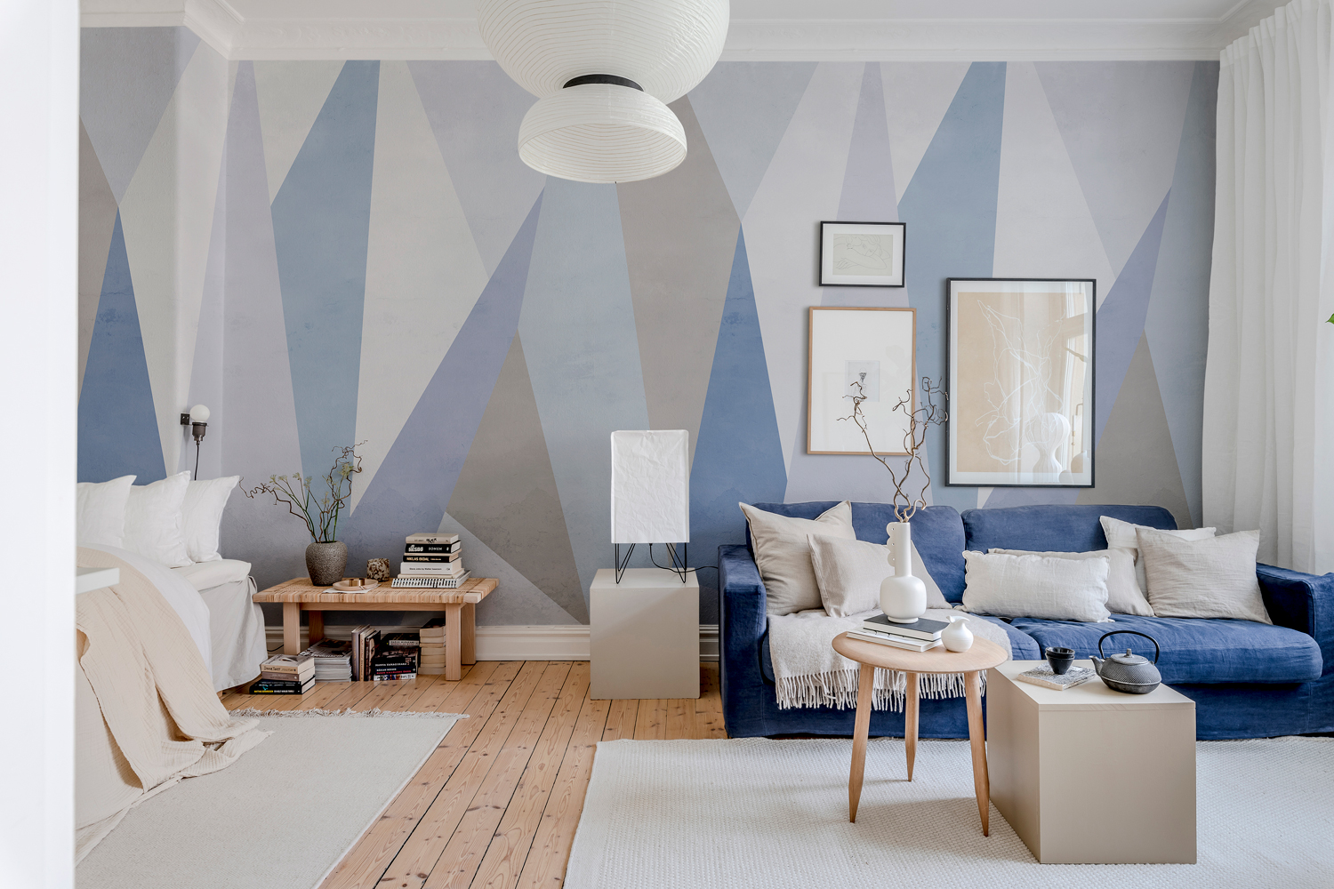 Wandbild Crystal - Lilac