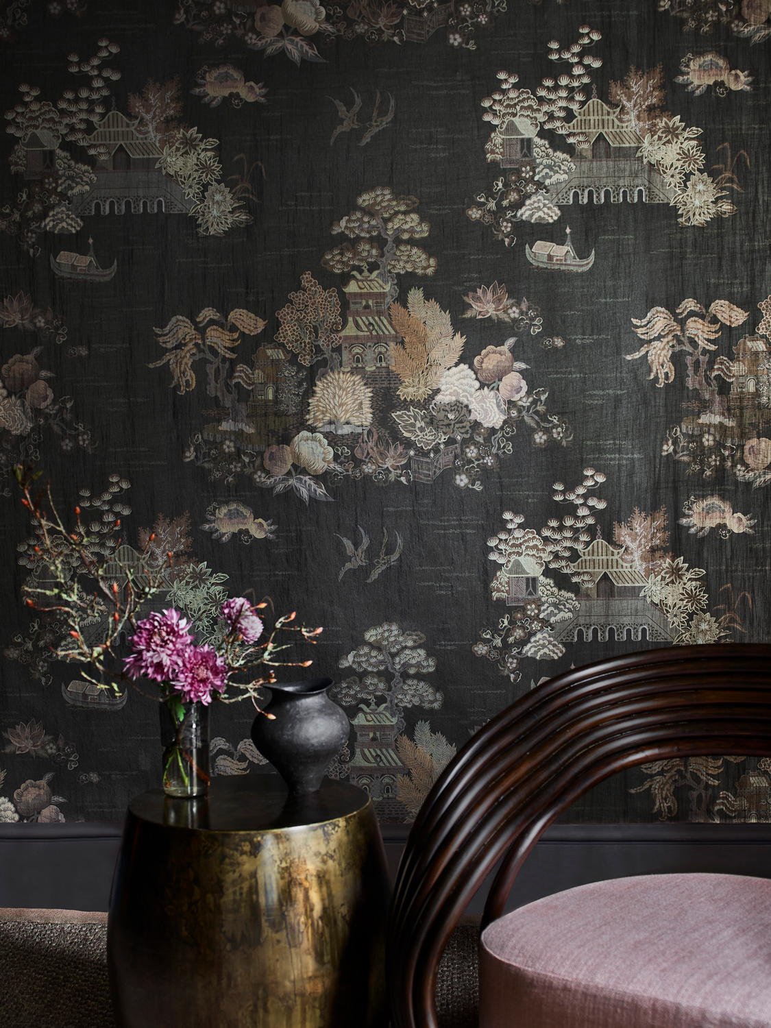 Tapete Floating Palace - Twill Grey
