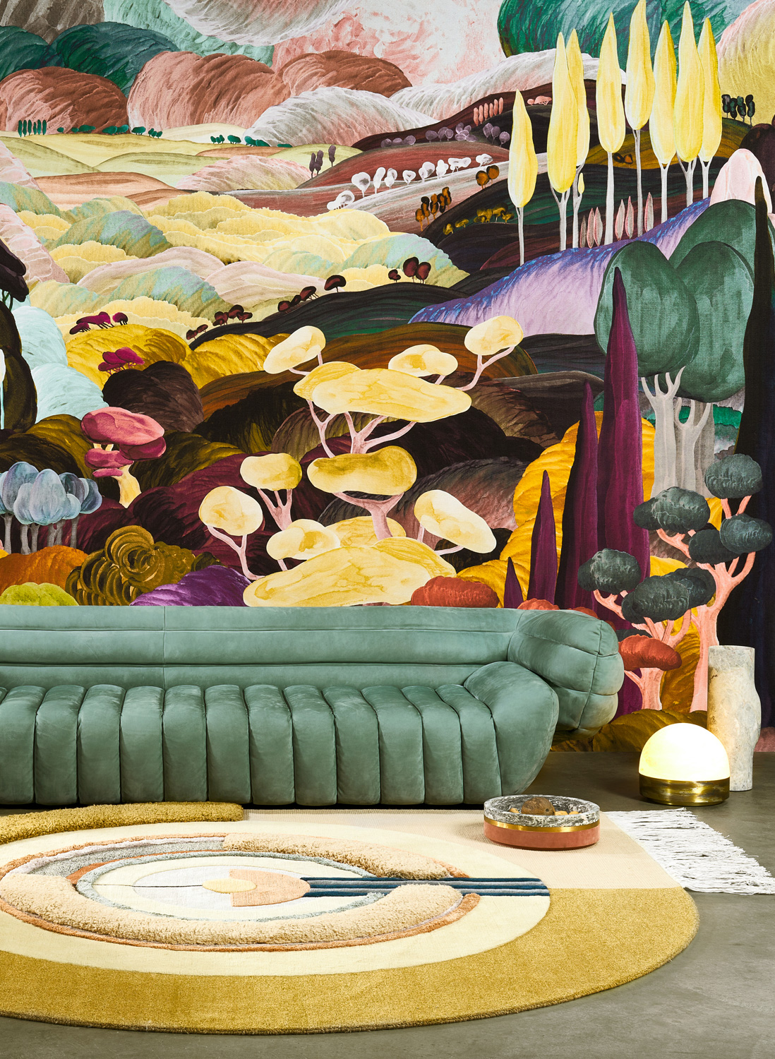 Wandbild Les Songes Toscans