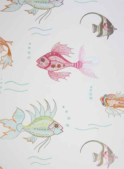 Tapete Aquarium - Offwhite