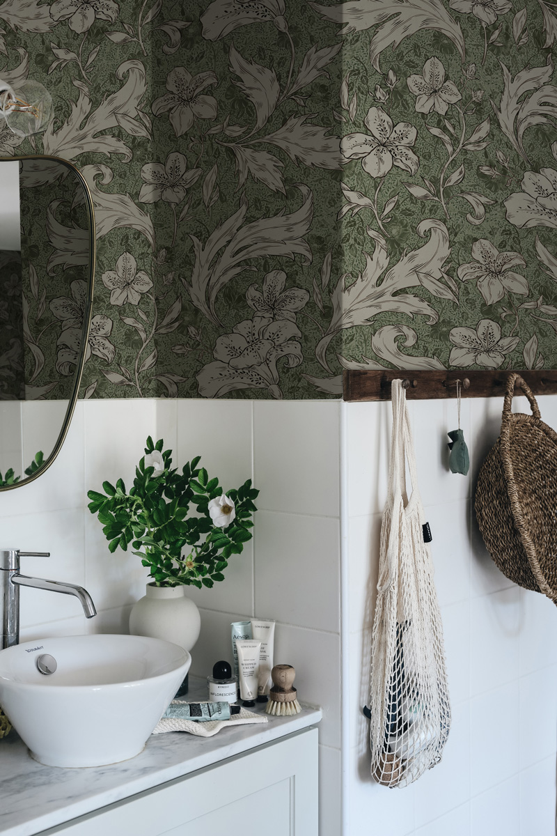 Wandbild Mattias - Forest Green