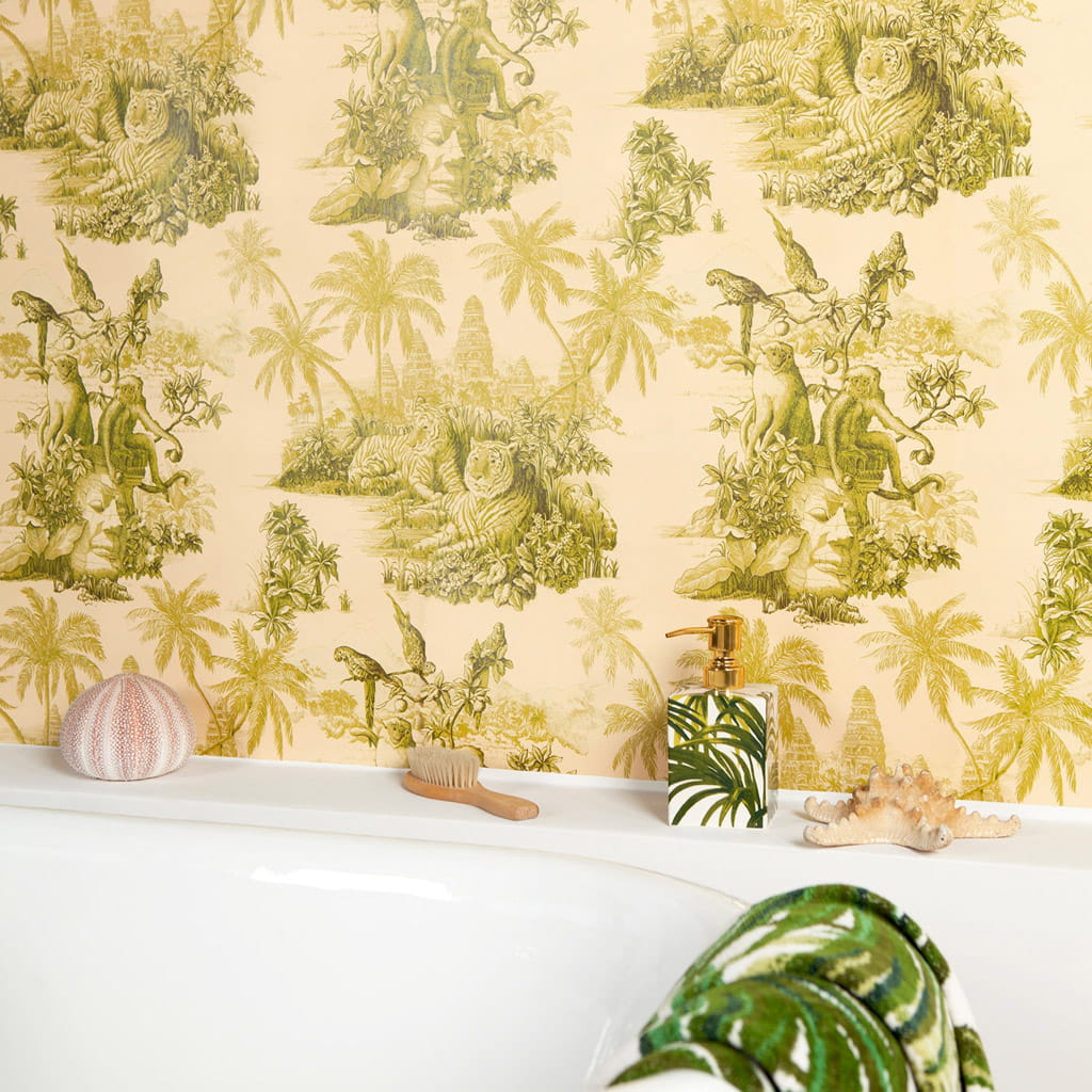 Tapete Sumatra - Blush/ Pear Green
