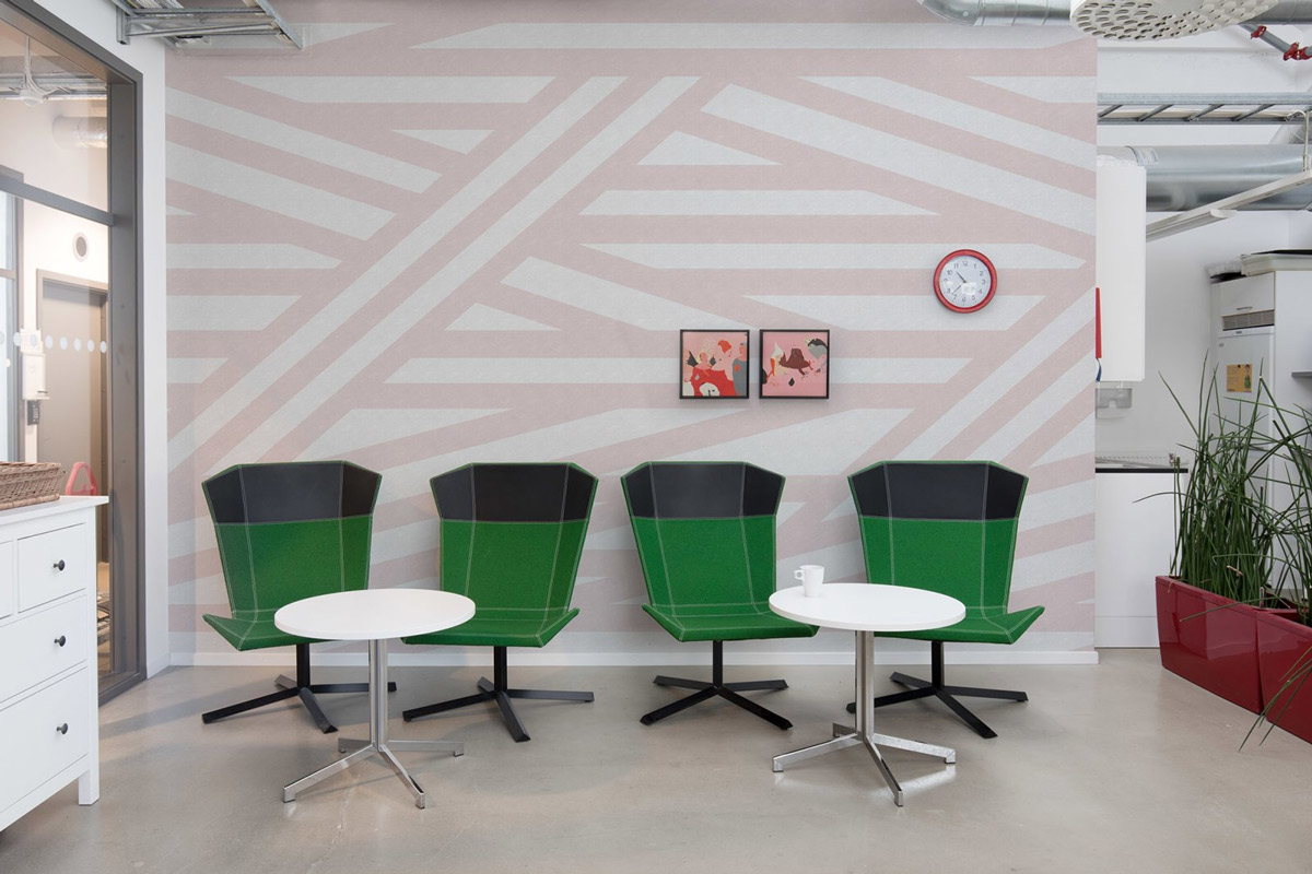 Wandbild Sailors Sea - Pink