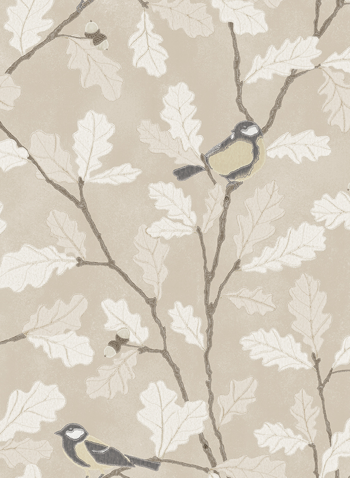 Wandbild Waldemar - Beige