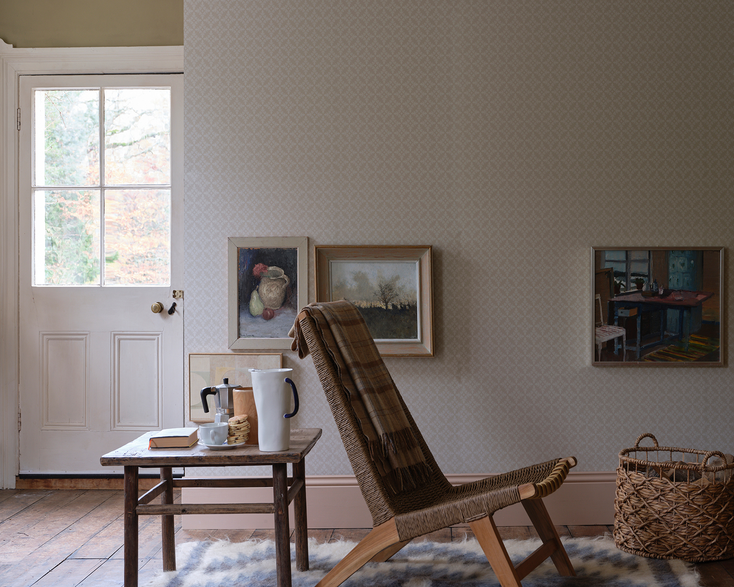 Tapete Achard - Setting Plaster/ Dimity