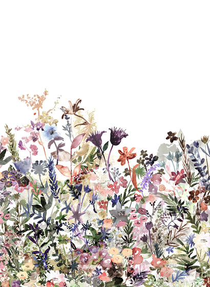 Wandbild May Meadow - Pastell