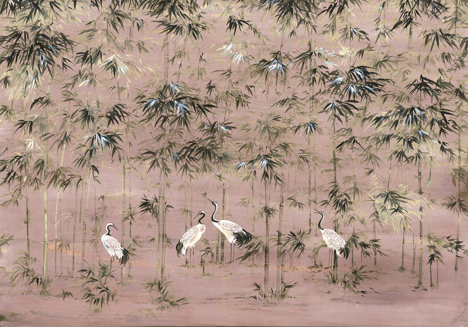 Wandbild Garzas - Rose