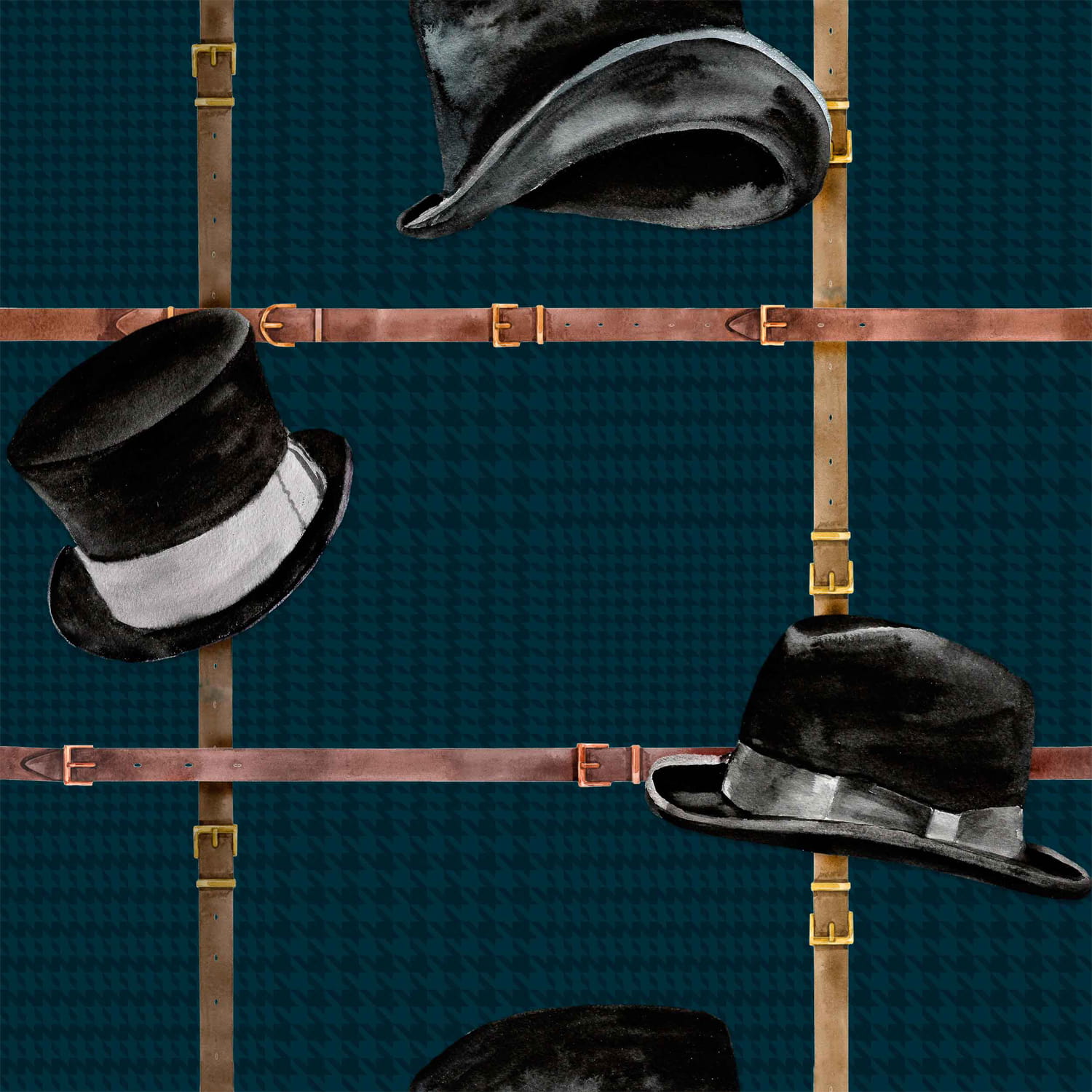 Tapete Ascot - Noir