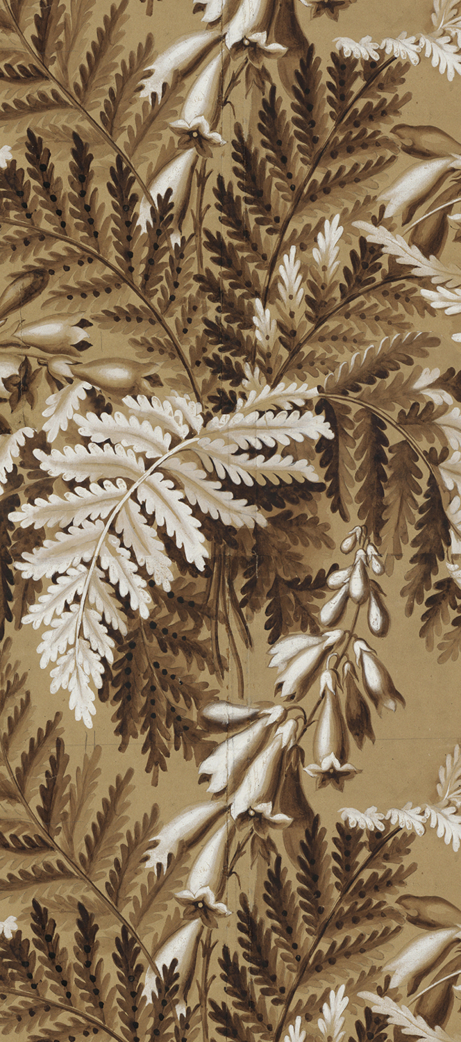 Wandbild Big Pattern Feuilles - 3 Drops