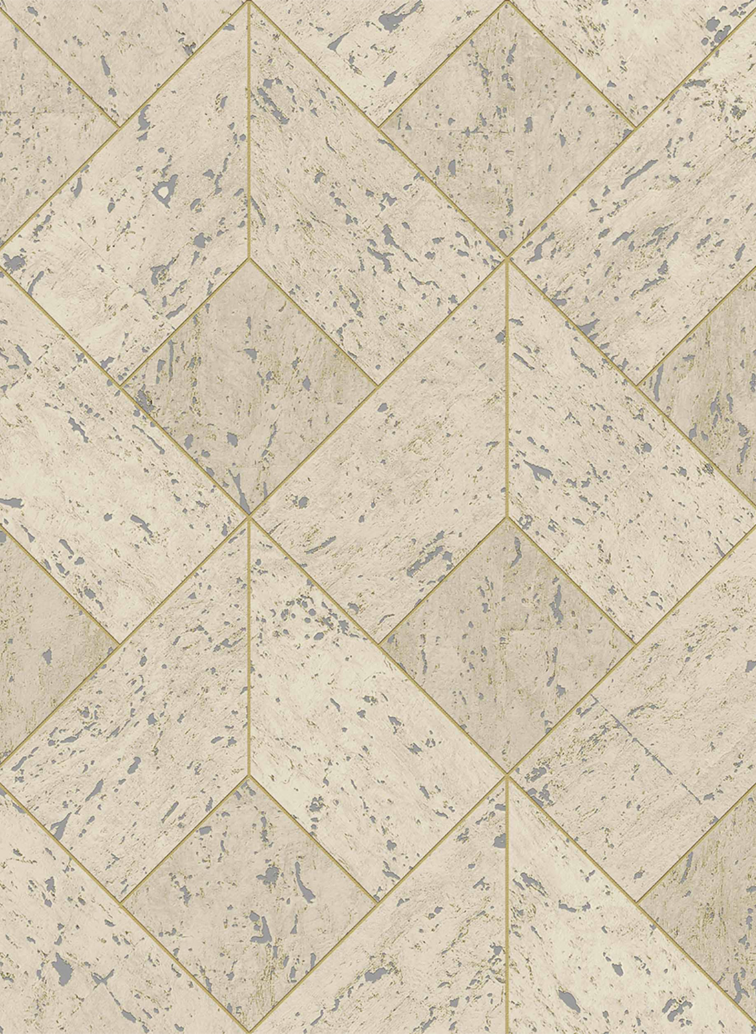 Tapete Diamond Cork - Beige