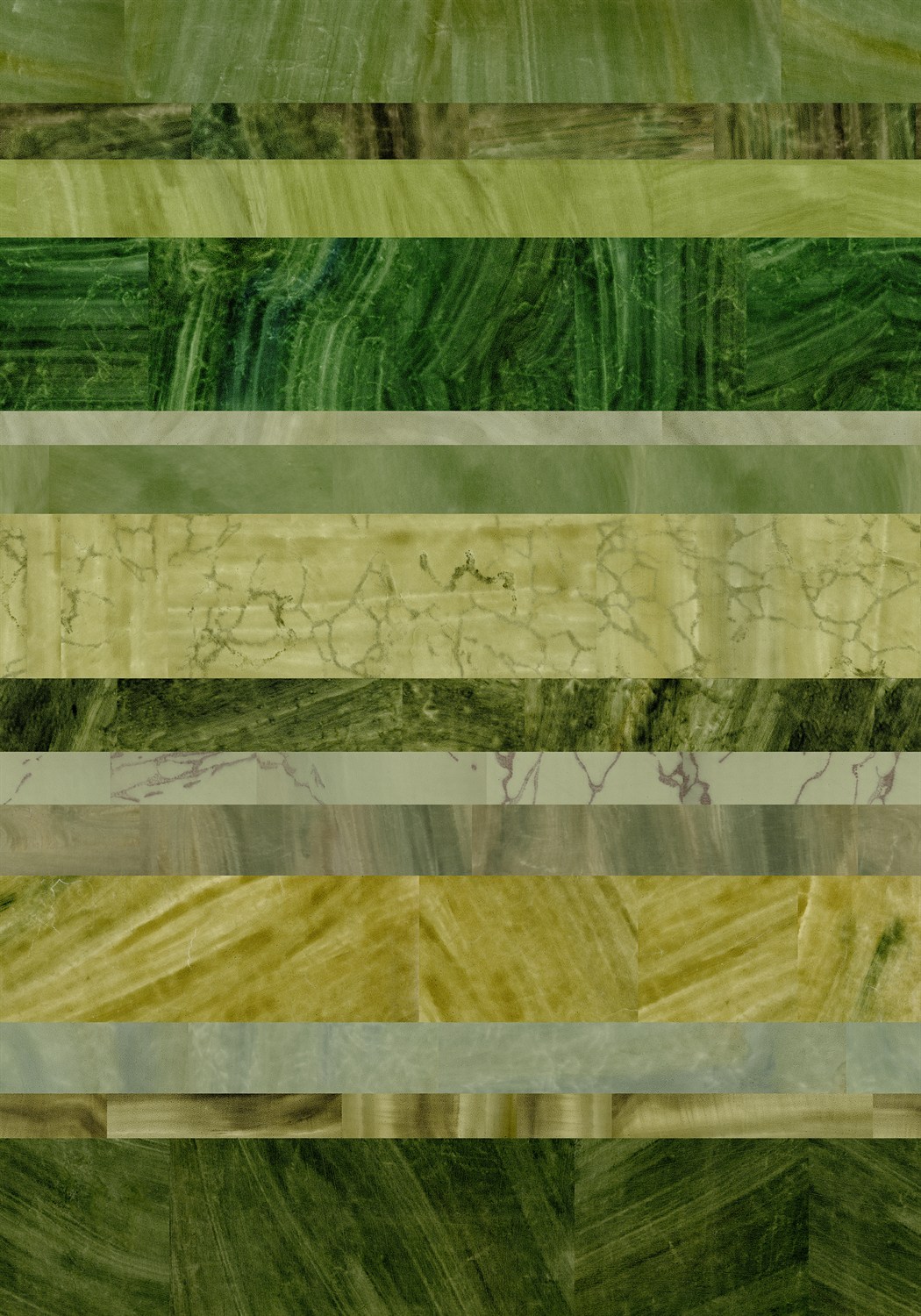 Wallpaper Archival Marble - Emerald