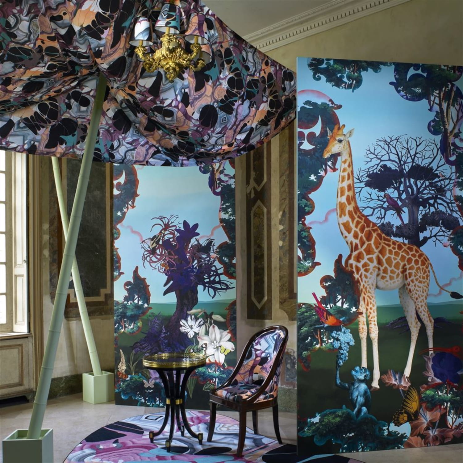 Wandbild Novafrica Sunrise Scene 2