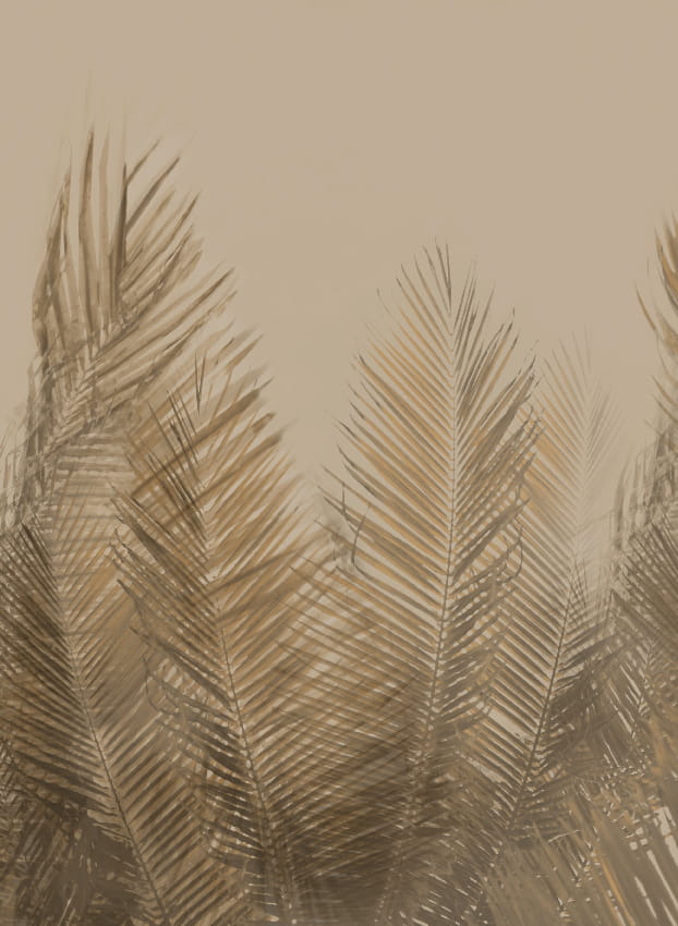 Wandbild Boko - Sepia Panel 1