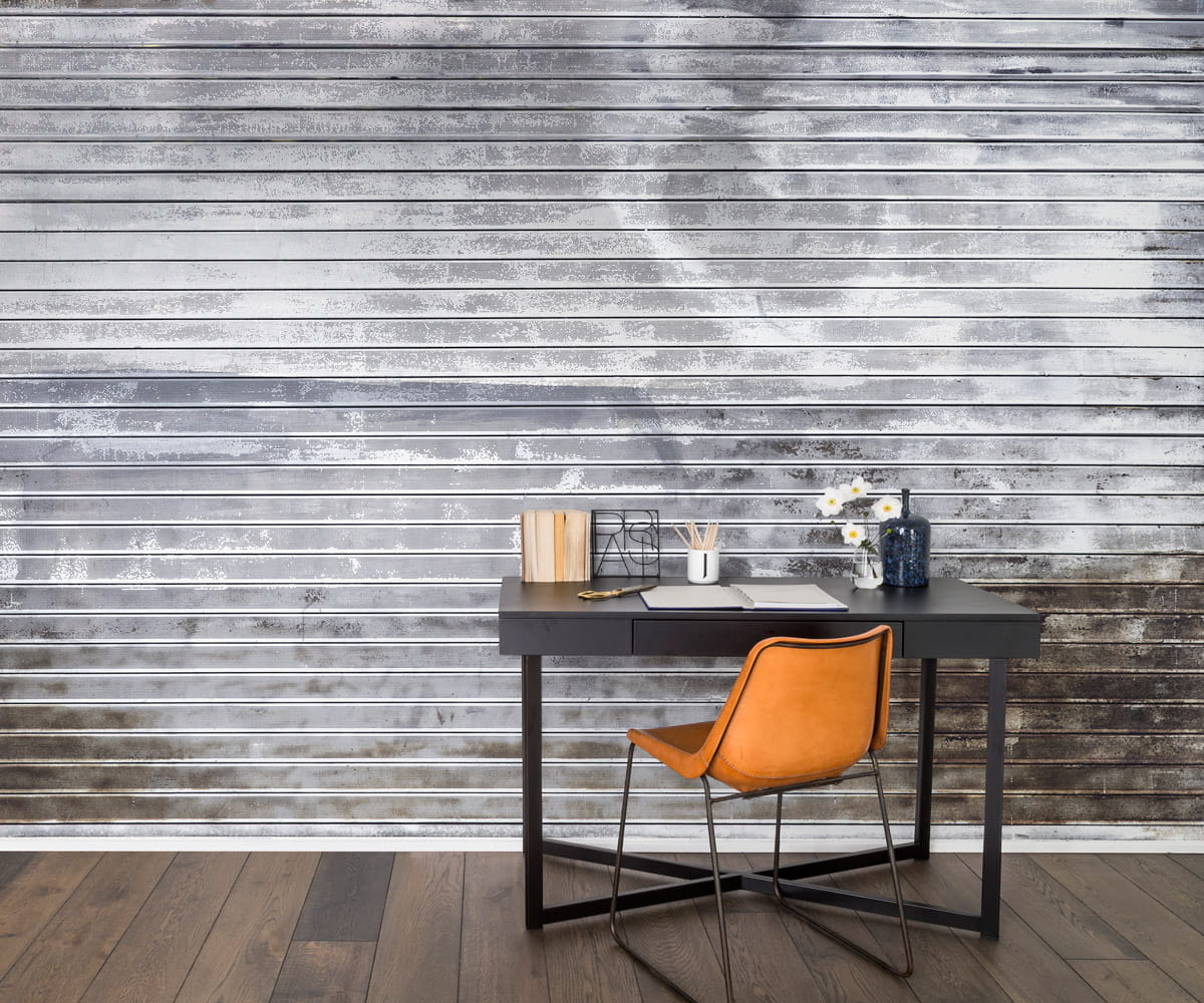 Wandbild Rusty Shutter