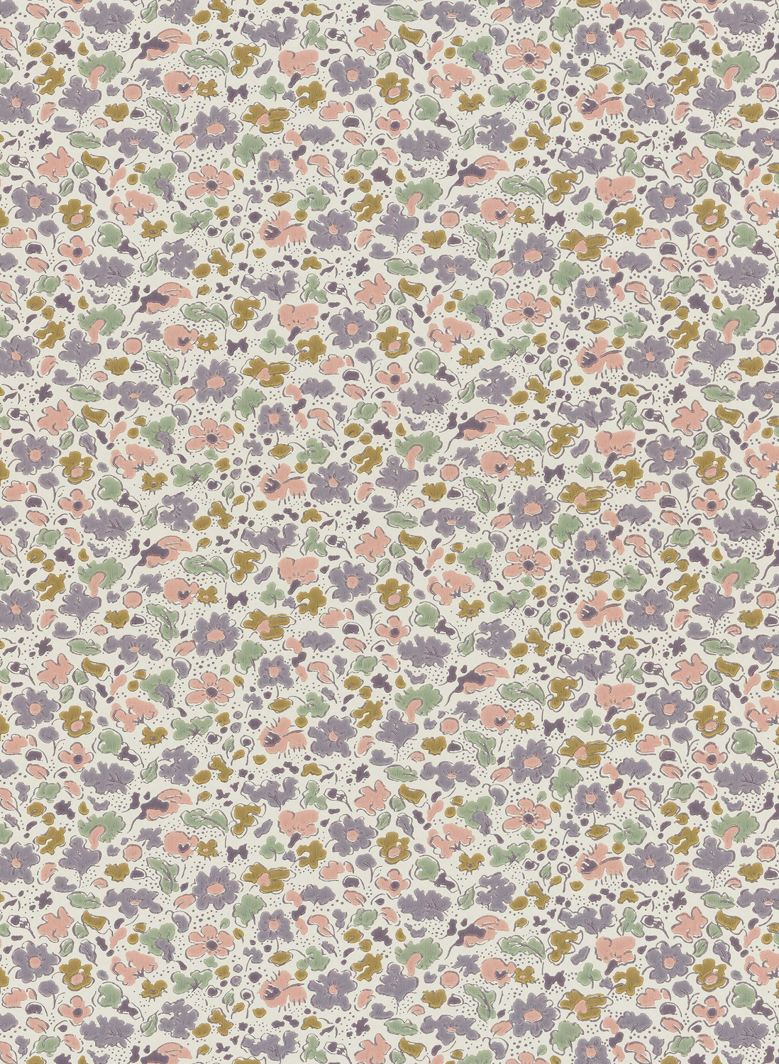 Tapete Floral Dance - Mauve