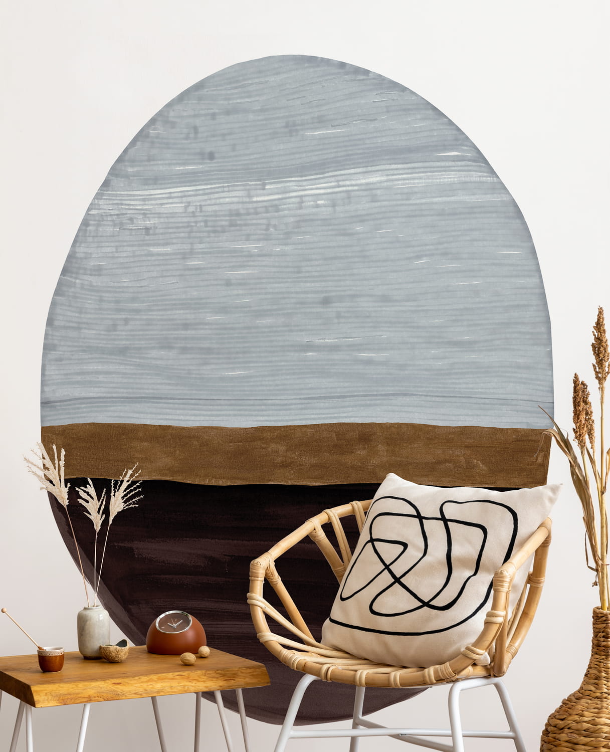 Wandbild Totem - Frost