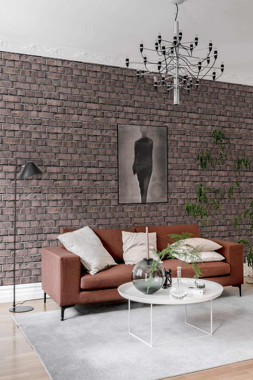 Tapete Bricks - Clay