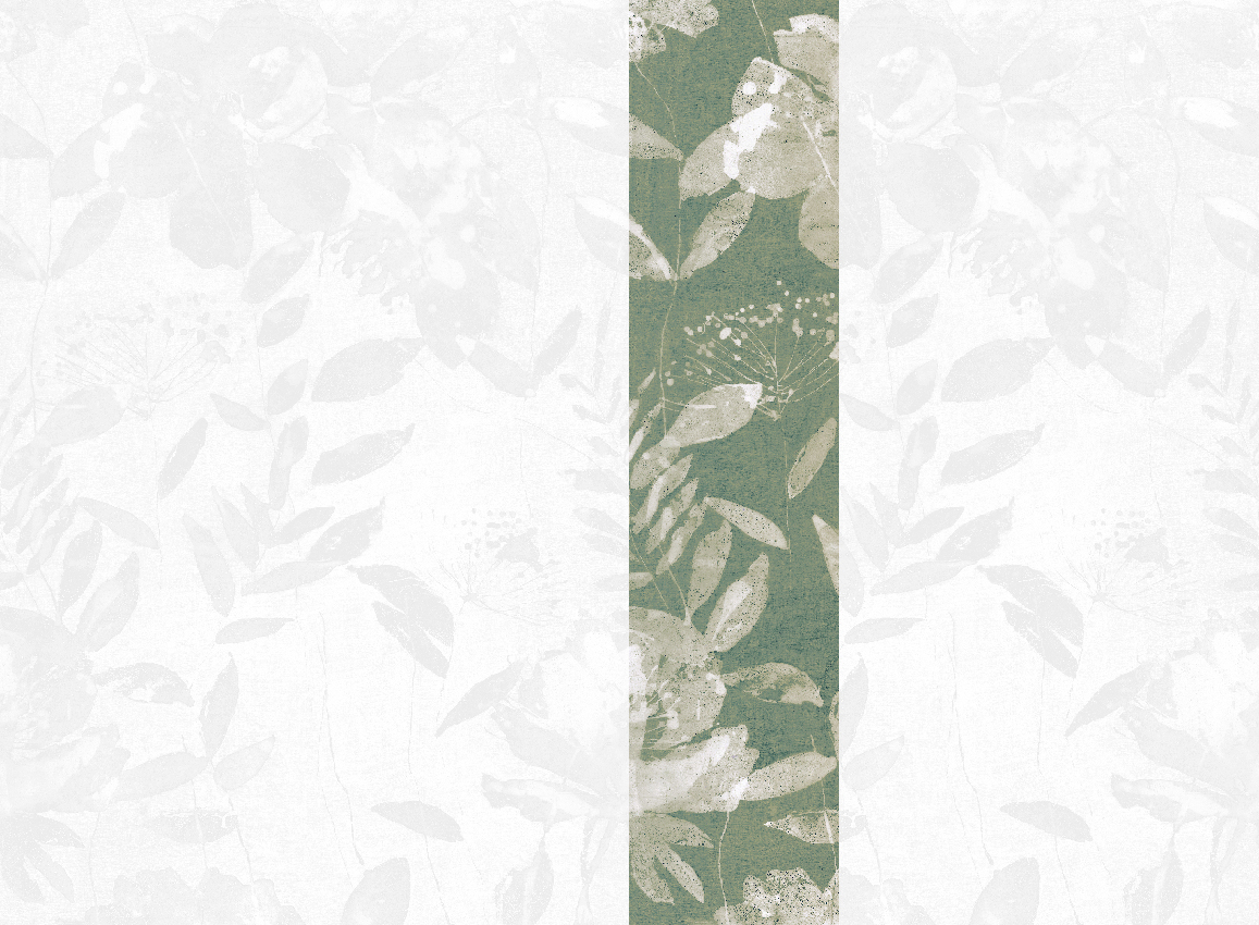 Wandbild Lucy - Green Panel 4