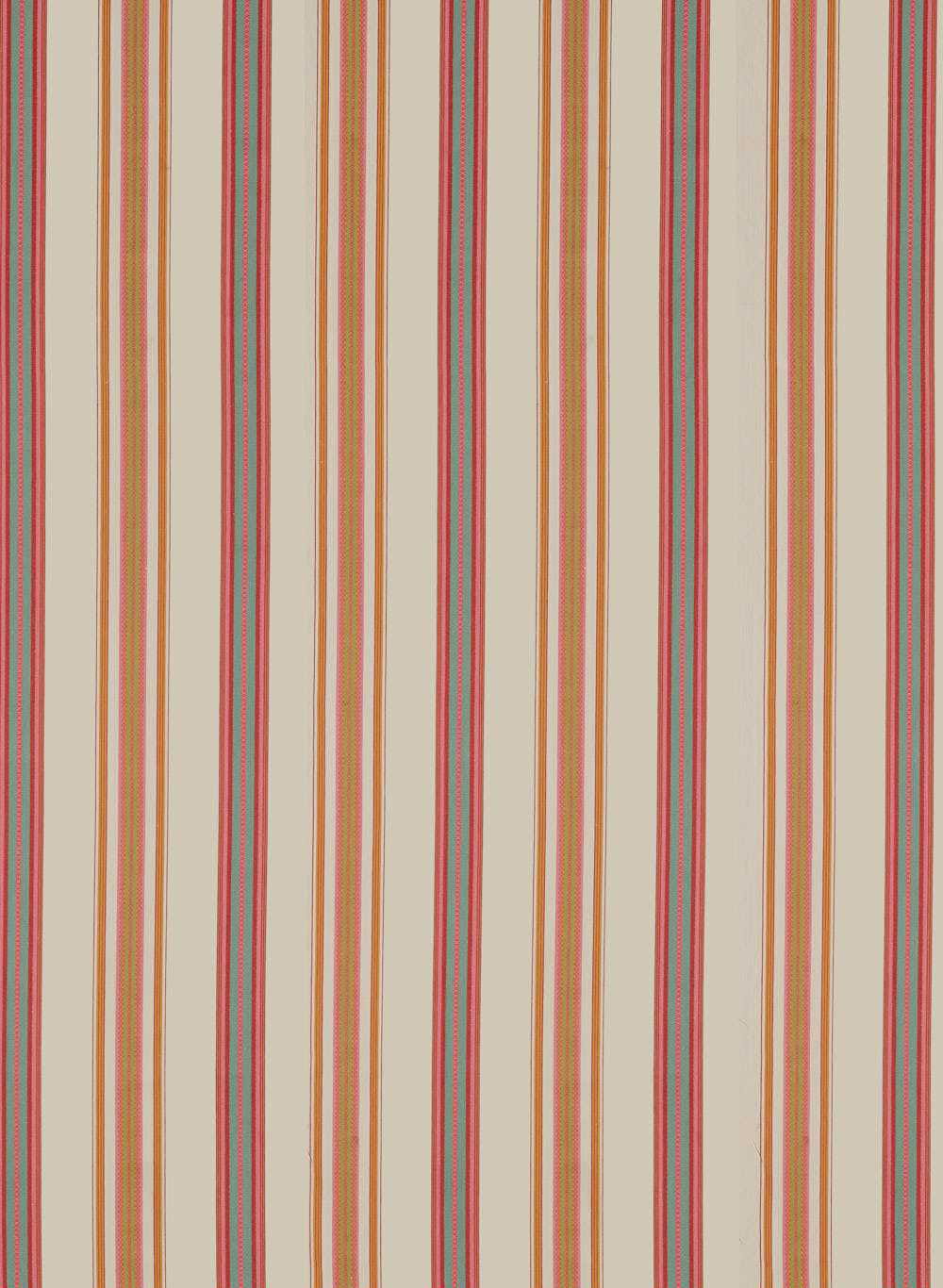 Stoff Valley Stripe - Rowan Berry/ Cream