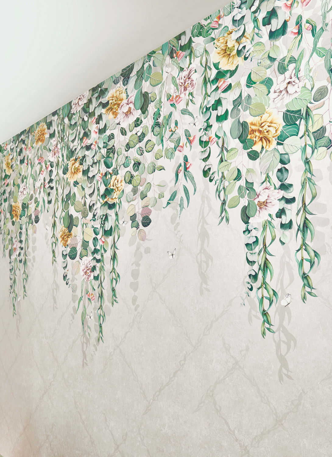Wandbild Eucalyptus - Spring Green
