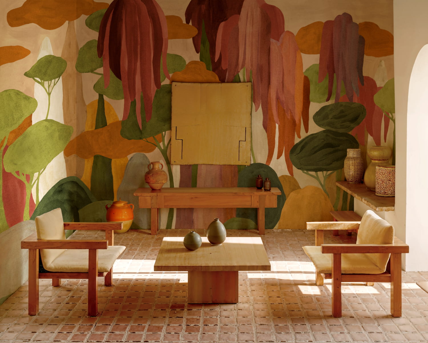 Wandbild Camécuaro - Cactus