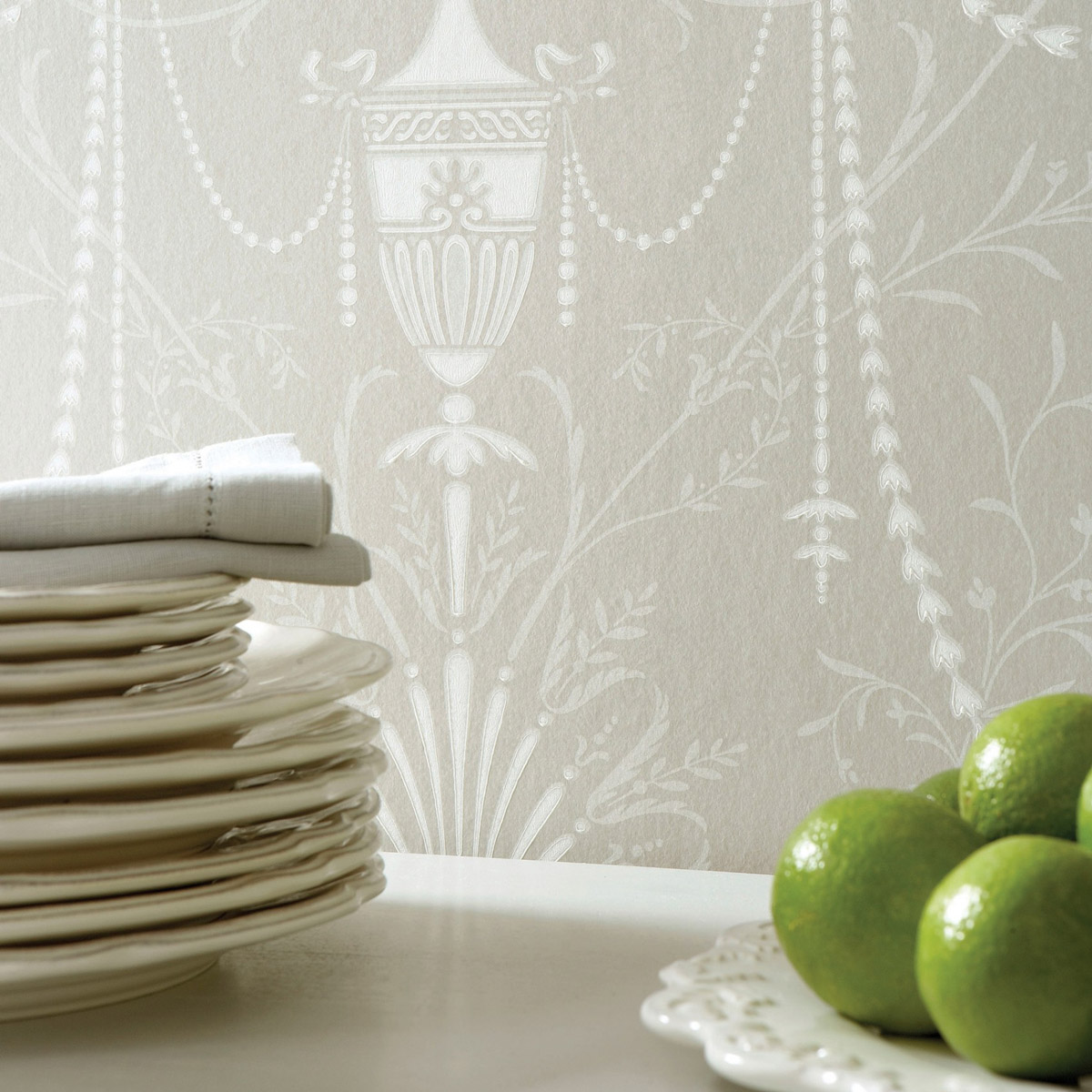 Tapete Marlborough - Paris Grey