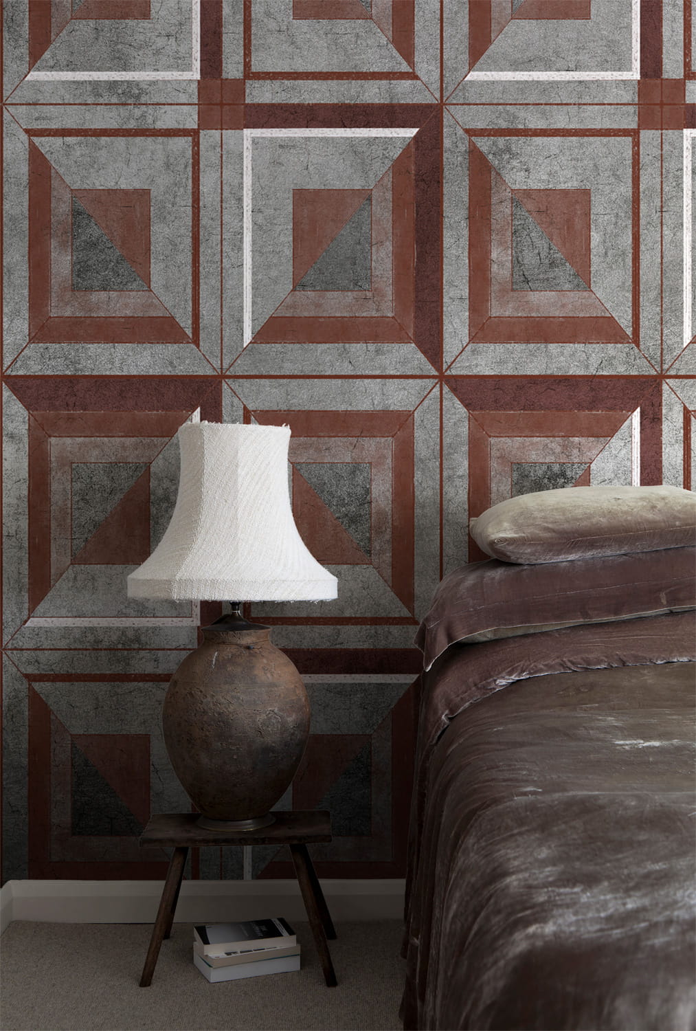 Wandbild Empire Metallics - Silver