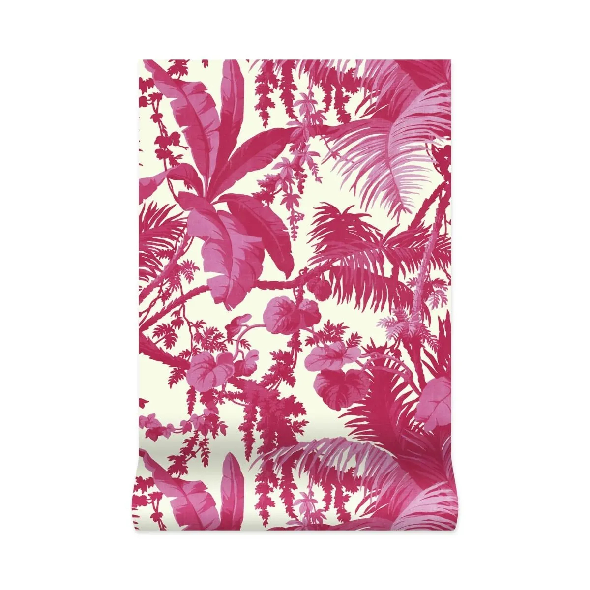 Tapete Pampas - White/ Azalea