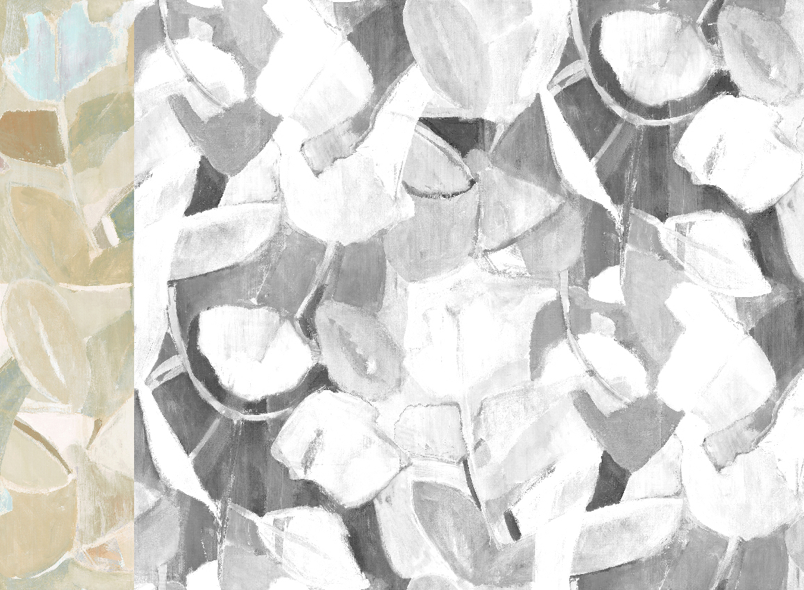 Wandbild Siwa - Beige Panel 1