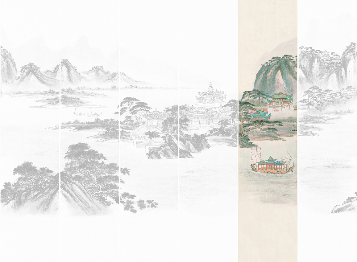 Wandbild Kaisui - Pastel Panel 5