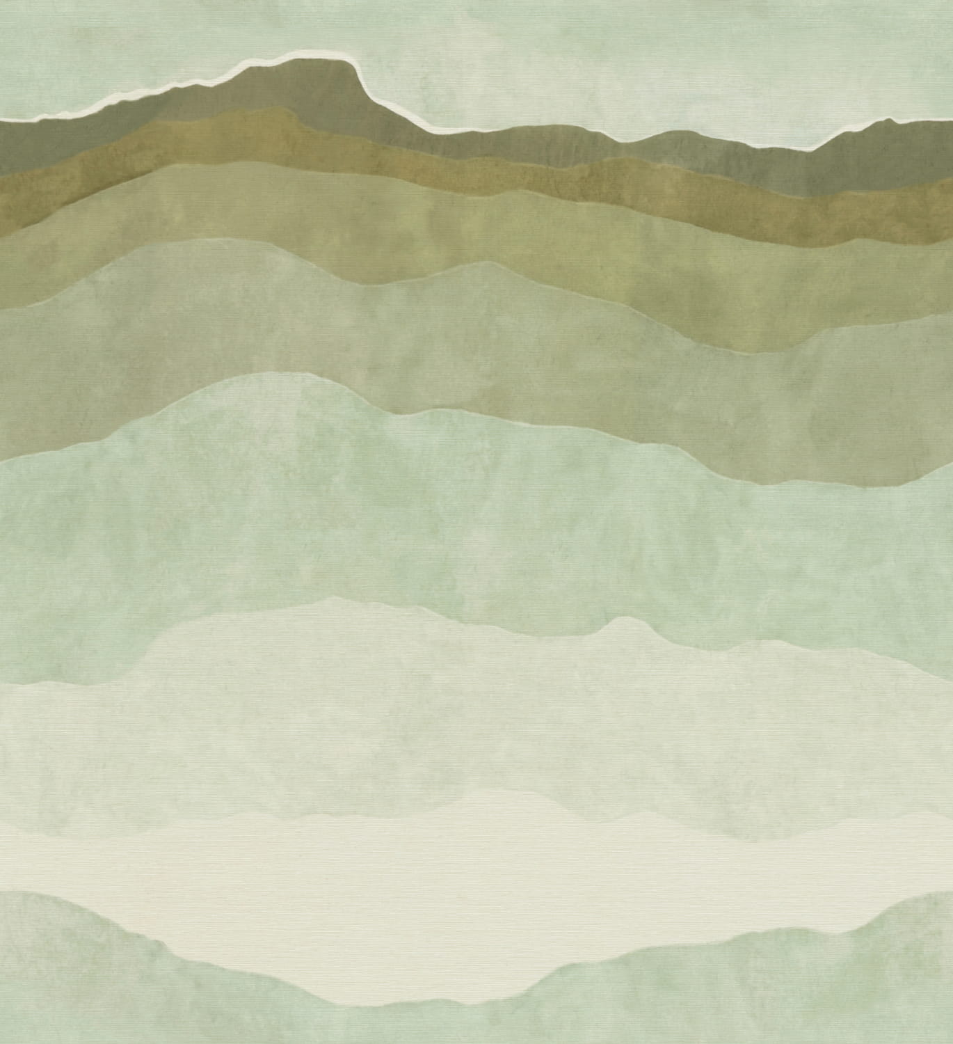 Wandbild Sedimentary - Evergreen
