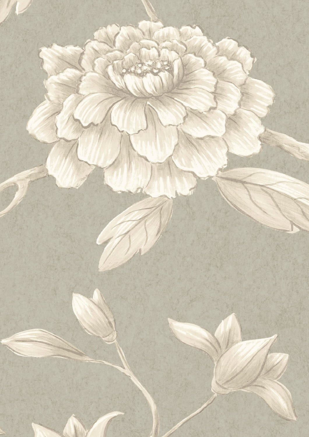 Wallpaper Jasper Peony - Pumice