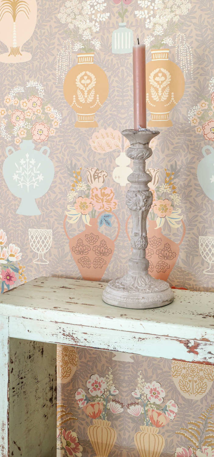 Tapete Summer Spritz - Smoky Sand