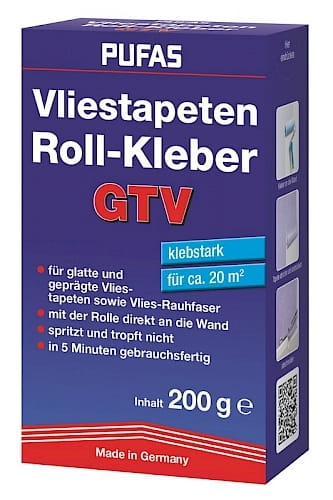 Rollkleber für Vliestapeten