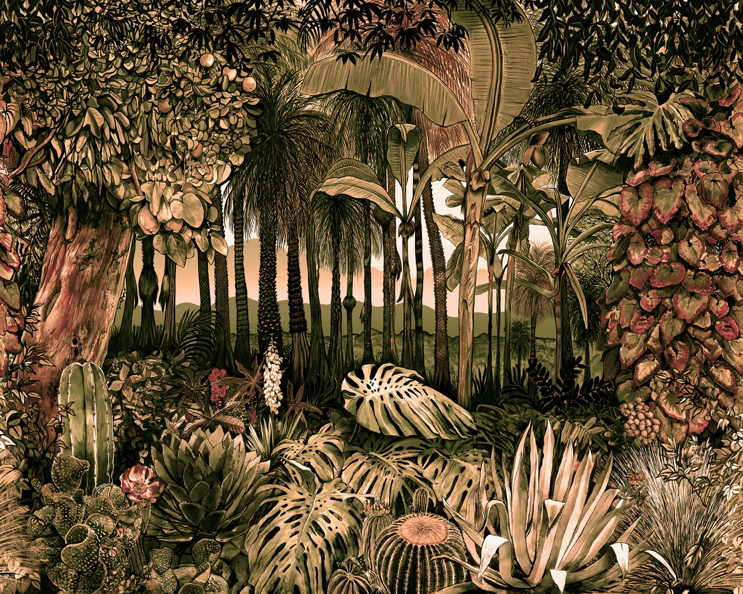 Wandbild Botanico - 8000049N