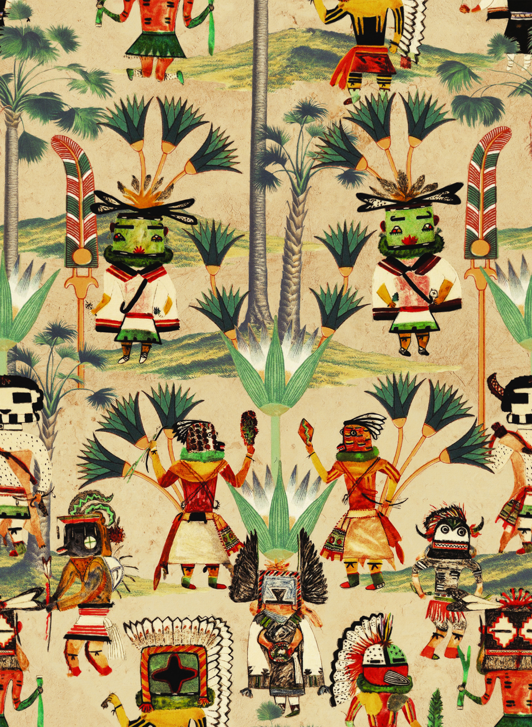 Tapete Hopi Spirit - WP20648