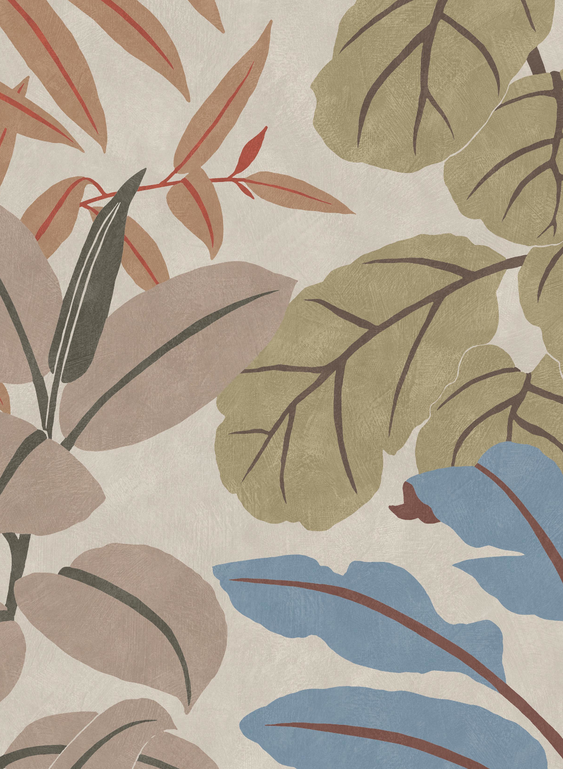 Wandbild Grand Leaves - 9629W