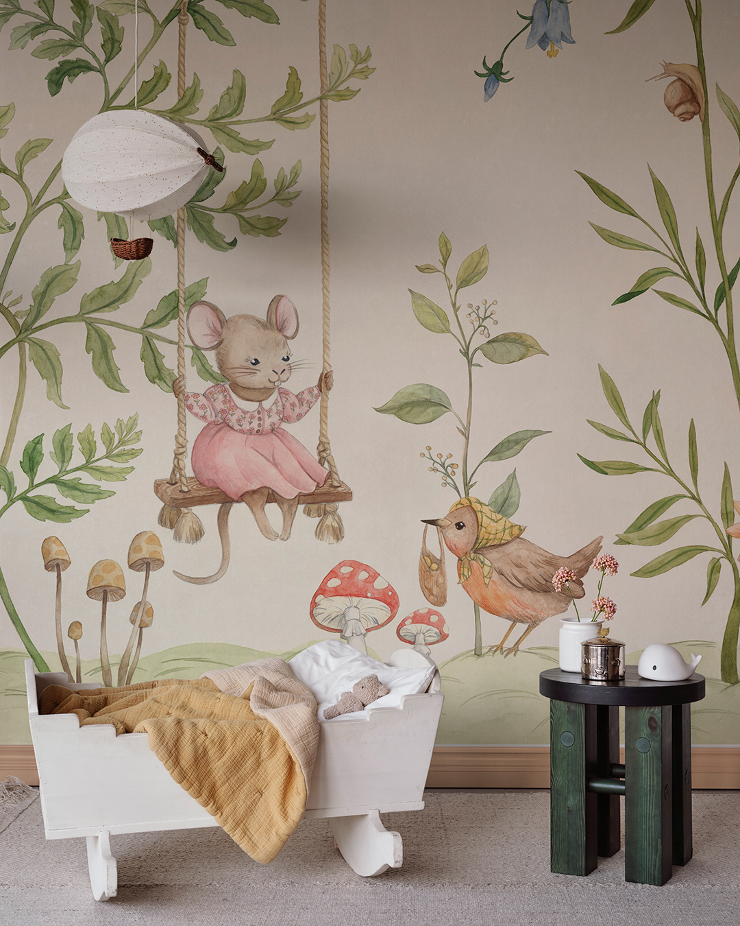 Wandbild Vilhelmina - green