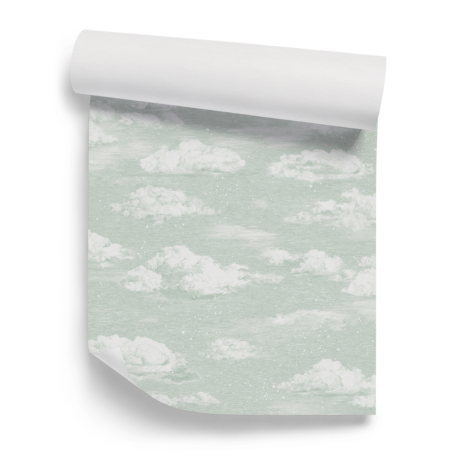 Tapete Clouds - green