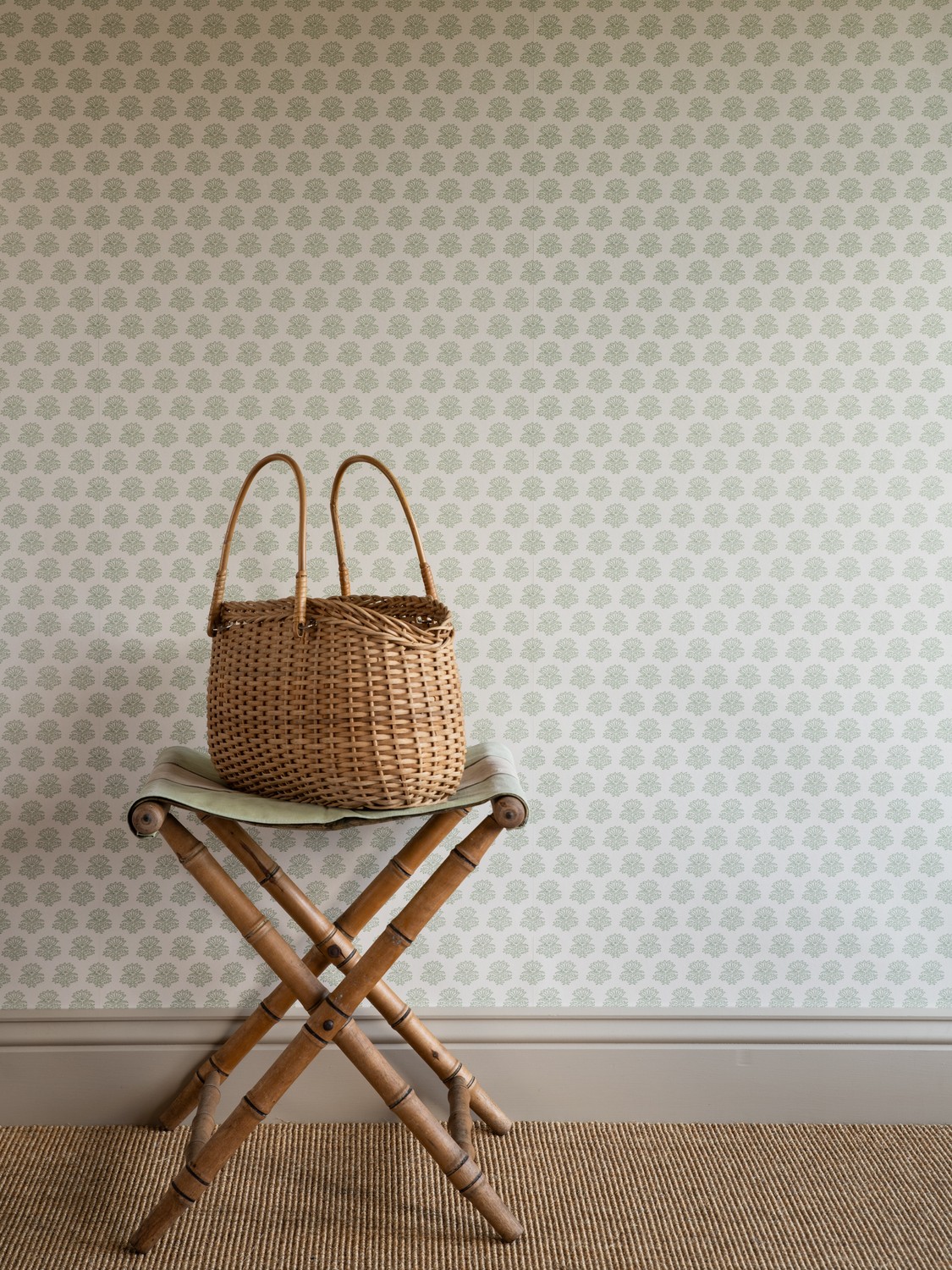 Wallpaper India - Sage Green