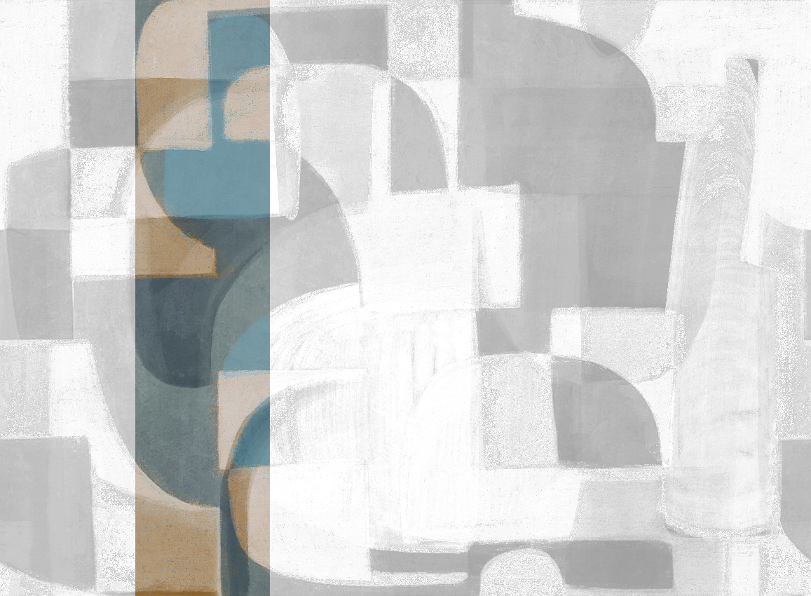 Wandbild Pacha - Turquoise Panel 2