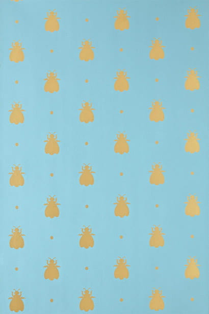 Tapete Bumble Bee - Stone Blue