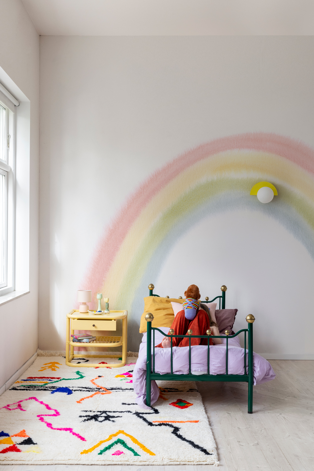 Wandbild Rainbow - Multi