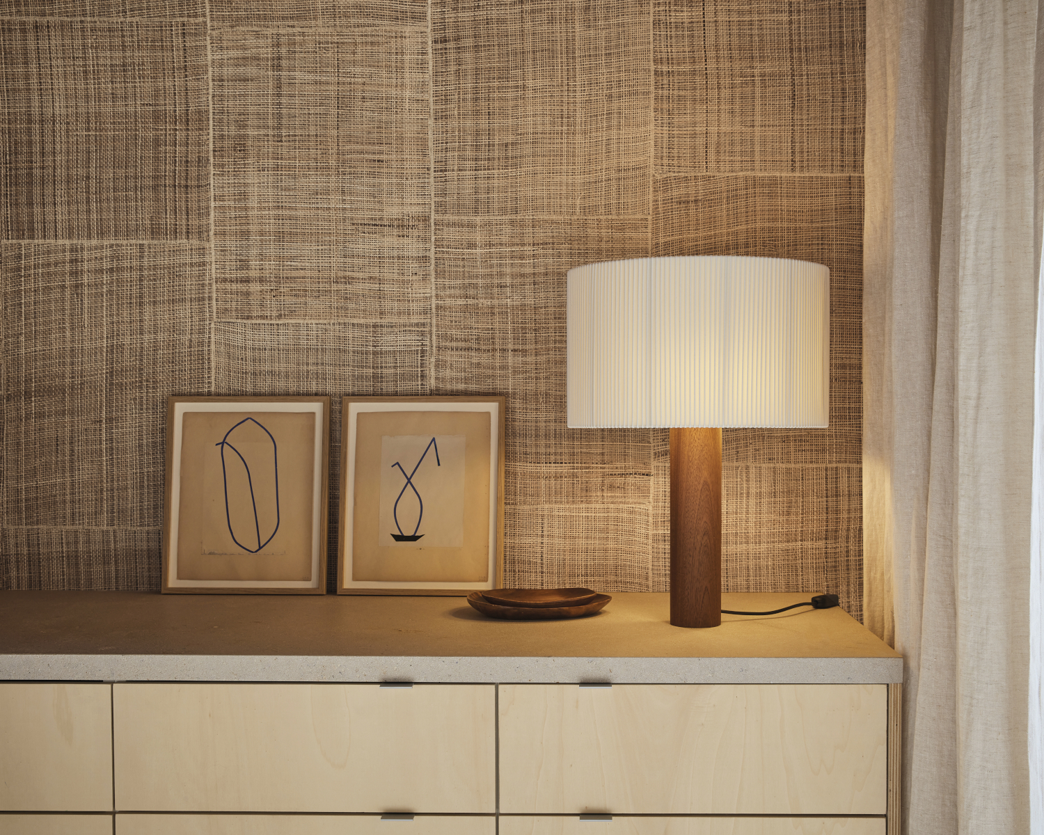 Tapete Linked - Brown
