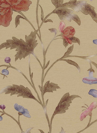 Tapete China Rose - Bronze