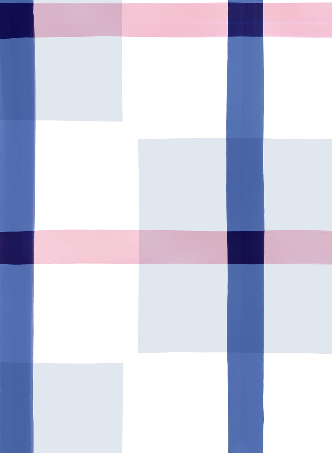 Wandbild Outside The Box - Blue/ Pink