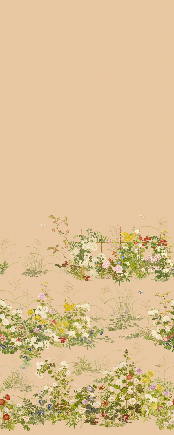 Tapete Scenic Flora - Gilded