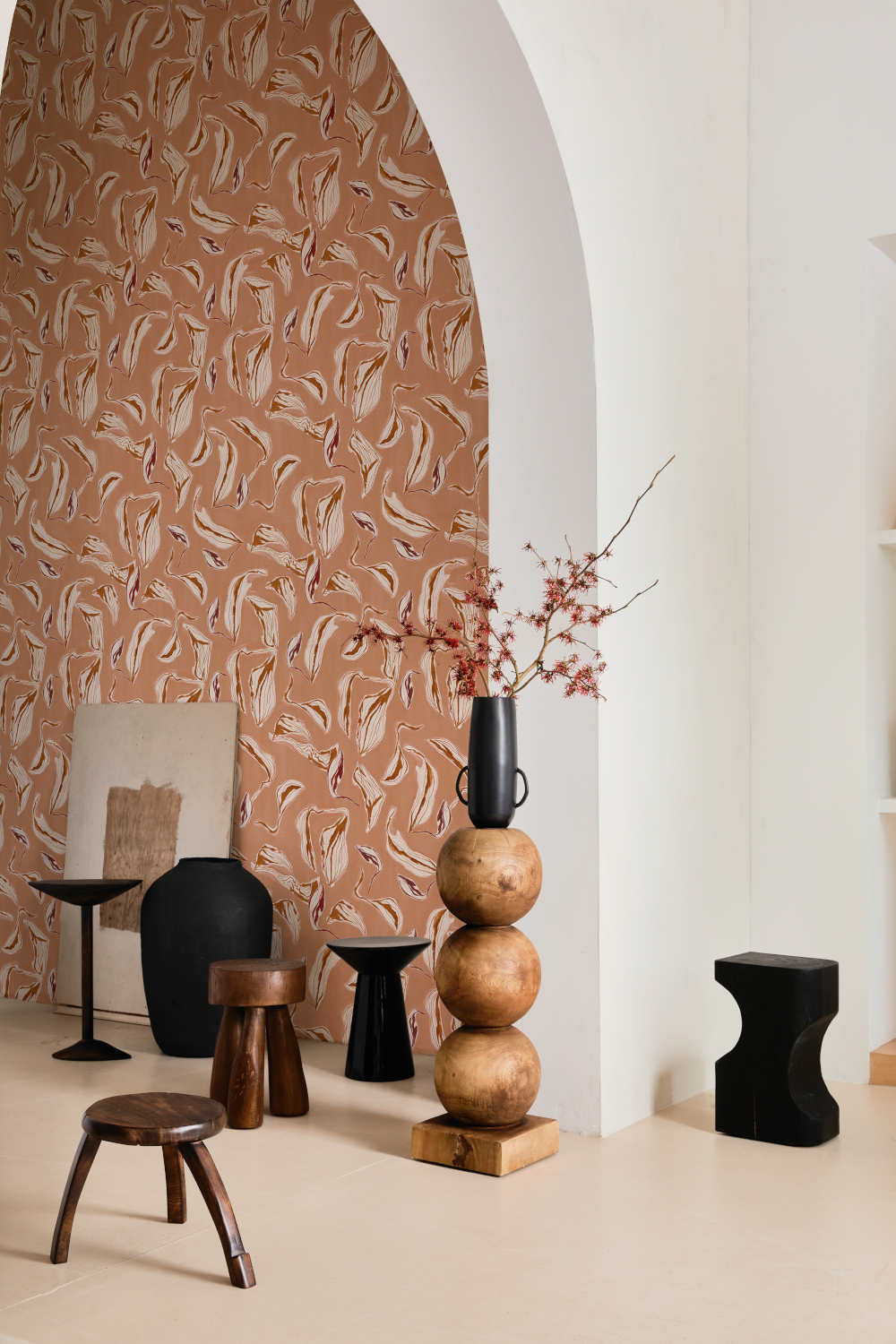 Tapete Moroccan Branches - Pink
